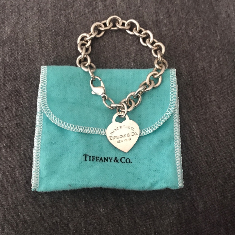 Tiffany & Co heart tag bracelet